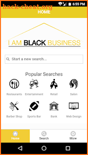 I Am Black Business screenshot