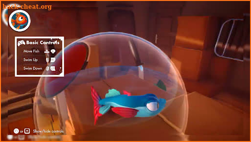 I am Fish 3D game tips screenshot