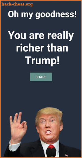 I am Rich - Richer than Trump screenshot