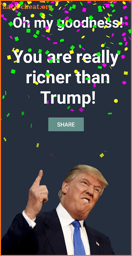 I am Rich - Richer than Trump screenshot