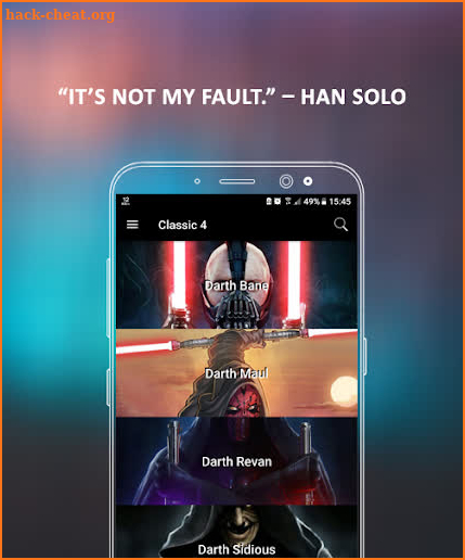 "I am your father"-star wars wallpapers & arts screenshot