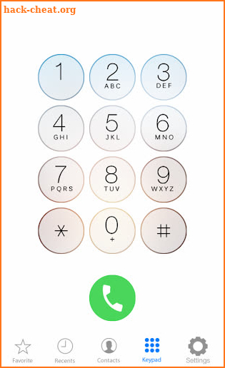 i Call Screen Dialer 8S Theme screenshot