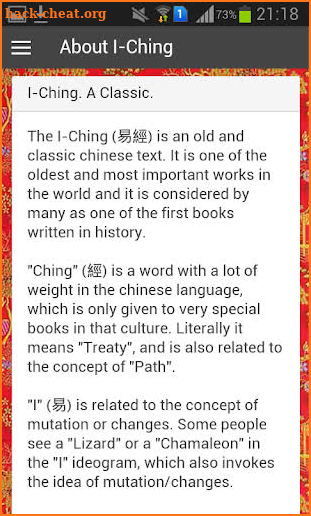 I-Ching: Book of Changes screenshot