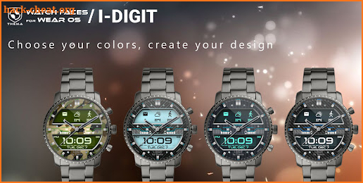 I-Digit Watch Face screenshot