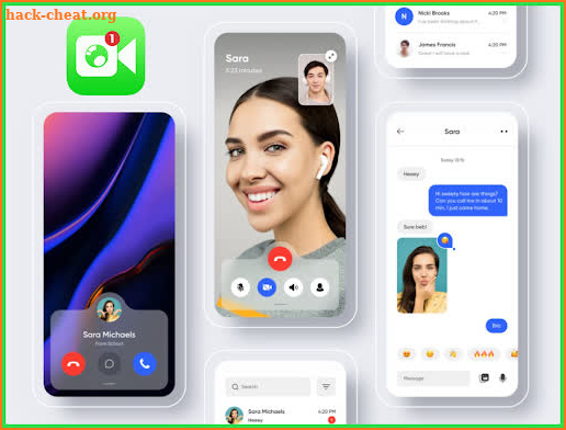 i Facetime  Android Gids, Video Calls  & Messaging screenshot