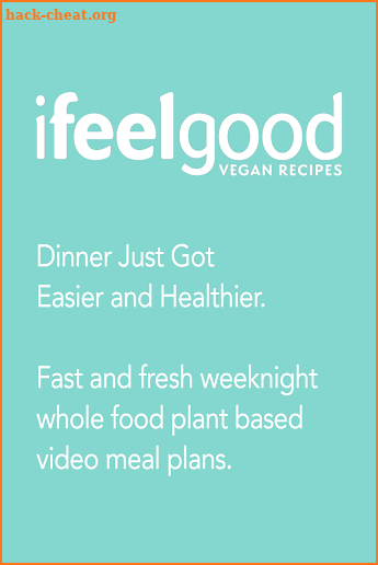 I Feel Good Vegan Recipes screenshot