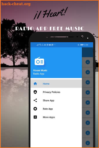 i heart radio app free music screenshot