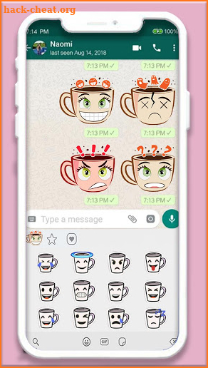 I Love Coffee Emoji Stickers screenshot