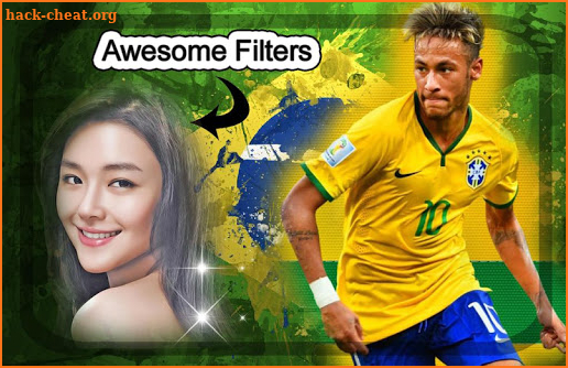 I Support Brazil FIFA 2018 Photo Editor screenshot