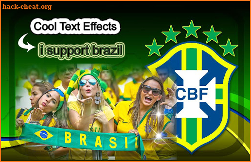 I Support Brazil FIFA 2018 Photo Editor screenshot