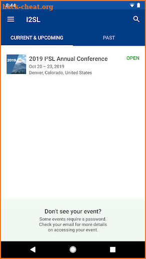 I2SL Annual Conference screenshot