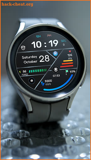IA100 Health Digital Watchface screenshot
