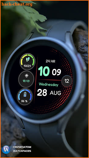 IA115 Digital Watchface screenshot