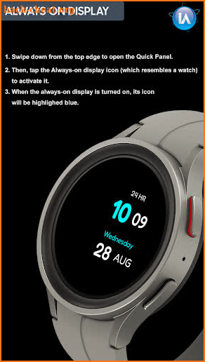 IA115 Digital Watchface screenshot