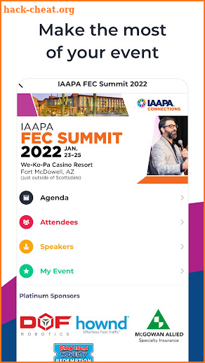 IAAPA Connect+ screenshot