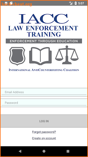 IACC Training screenshot