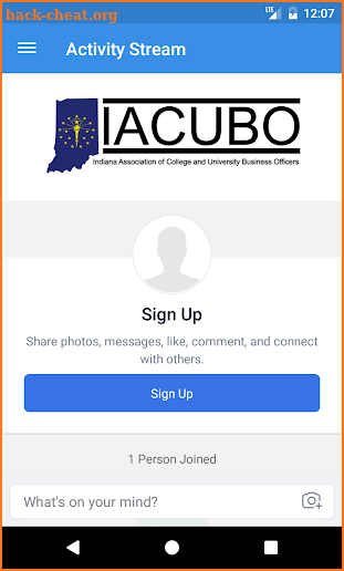 IACUBO 2018 Annual Meeting screenshot
