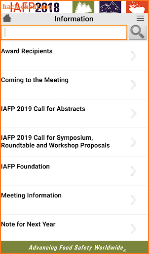 IAFP 2018 screenshot
