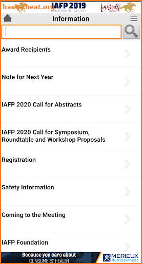 IAFP 2019 screenshot