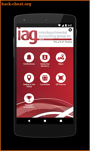 IAG Conference 2018 screenshot