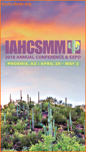 IAHCSMM 2018 Annual Conference screenshot