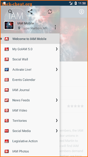 IAM Mobile 5.0 screenshot