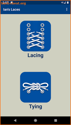 Ian's Laces – How to tie shoes screenshot