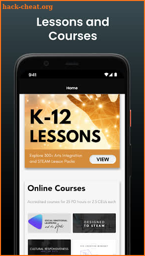 IAS Learning Platform screenshot