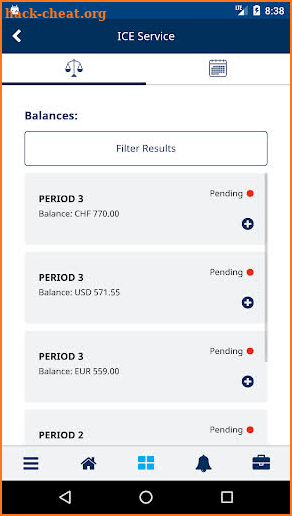 IATA Customer Portal screenshot