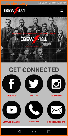 IBEW Local 481 screenshot