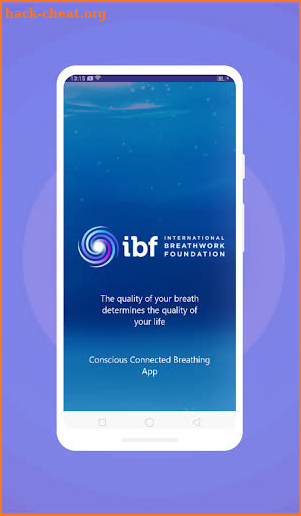 IBF Breathing App screenshot