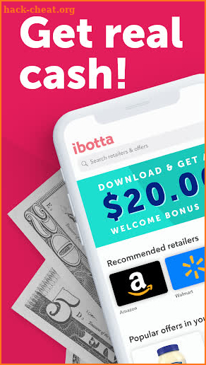 Ibotta: Cash Back Savings, Rewards & Coupons App screenshot