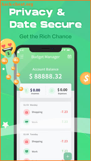 iBudget - Daily Expense Tracker & Money Planner screenshot