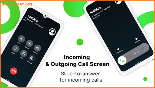 iCallApp - iOS iPhone Dialer screenshot