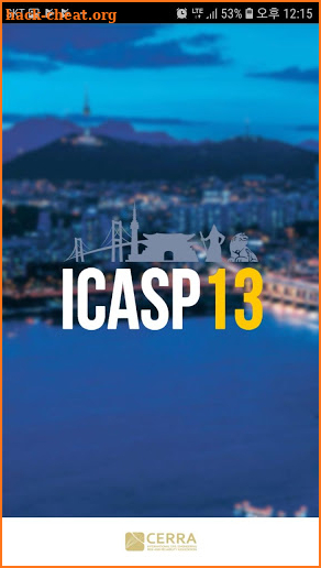 ICASP13 screenshot
