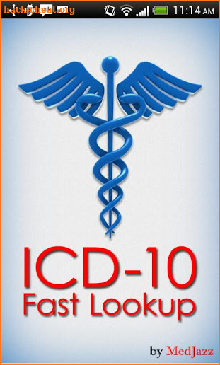 ICD-10 Fast Lookup screenshot