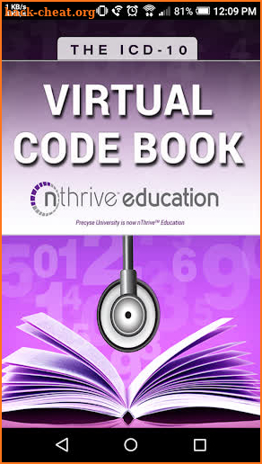 ICD-10 Virtual Code Book screenshot