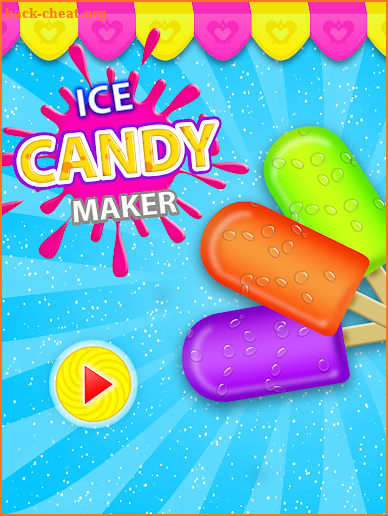 Ice Candy Maker & Ice Popsicle Maker Game for Kids screenshot
