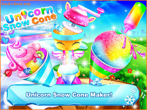 Ice cone maker- Unicorn Snow Cone screenshot