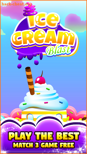 Ice Cream Blast Paradise screenshot