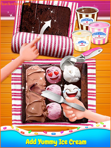 Ice Cream Cake Roll Maker - Super Sweet Desserts screenshot