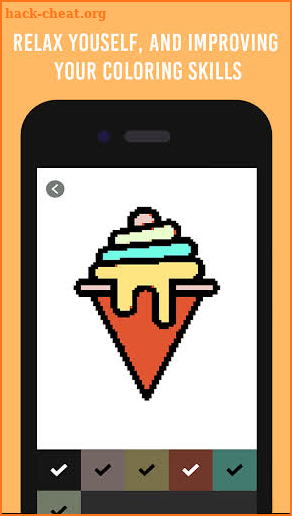 Ice Cream Color By Number screenshot