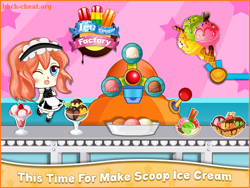 Ice Cream Factory Popsicle Cone Maker screenshot