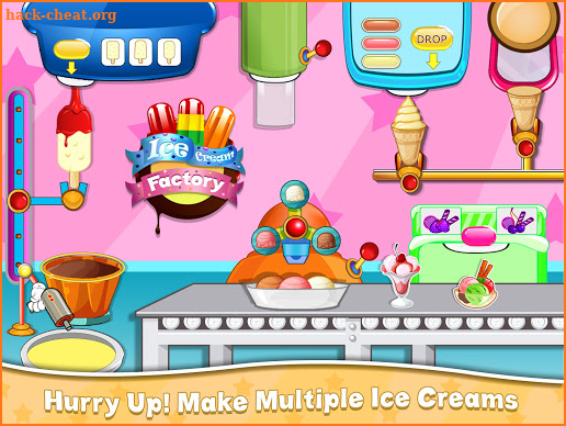 Ice Cream Factory Popsicle Cone Maker screenshot