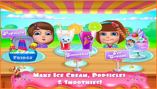 Ice Cream Popsicles Smoothies * Fun Cool 2019 Game screenshot