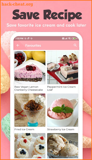 Ice Cream Recipes screenshot