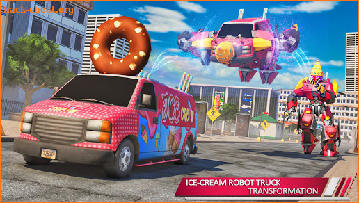 Ice Cream Robot War: Robots Battles Transform screenshot