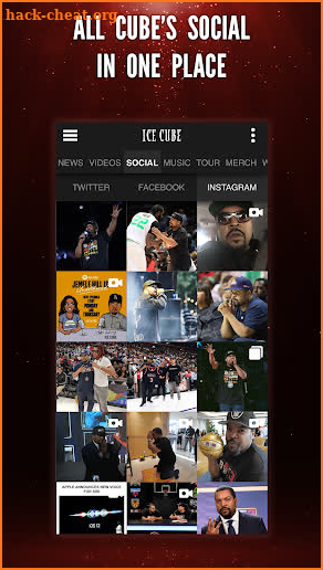 Ice Cube Fan App screenshot