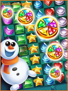 Ice Diamond Crush - Snowman Elf screenshot