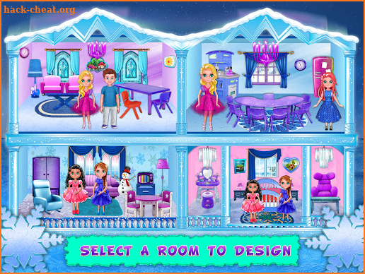 Ice Doll House Decoration Interior Home screenshot